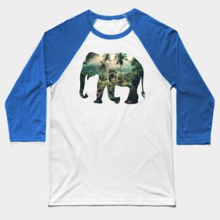 elephant Baseball T-Shirt